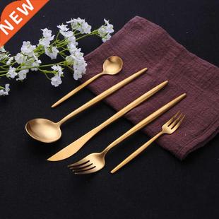 Gold Cutlery Set 304 Stainless Steel Cutlery Set Chopsticks