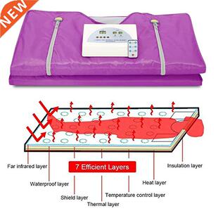 220V Sauna Blanket Digital Heated Home Therapy Blankets