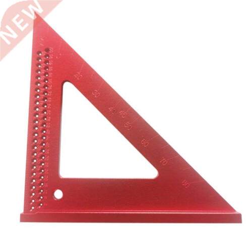 90Degrees Woodworking Triangle Line Ruler Precision Hole Scr