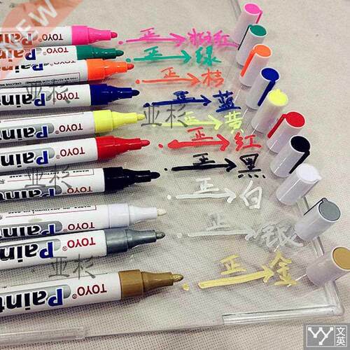 Toyo Oriental Painting Pen Sa101 Paint Marker Permanent Tire