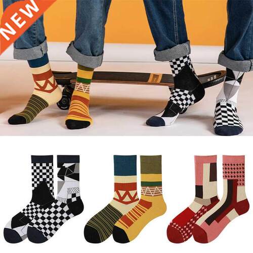 ndy Couple Socks Female Autumn and Winter Japanese Irregular