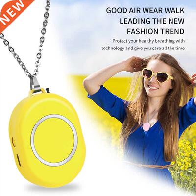 Portable Air Purifier Wearable Air Freshner Ionizer Necklace