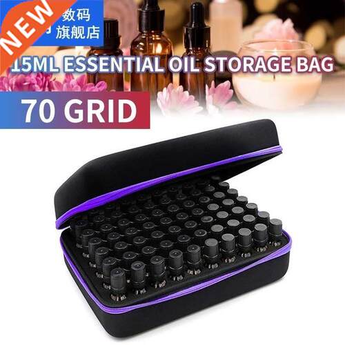 70 Bottles Essential Oil Case 15 ML Perfume Oil Essential Oi