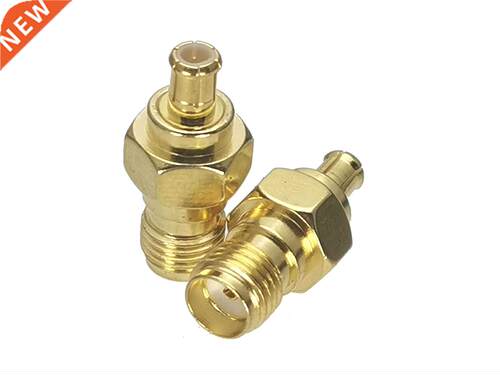 10Pcs SMA Female Jack to MCX Male Plug RF Adapter Connector