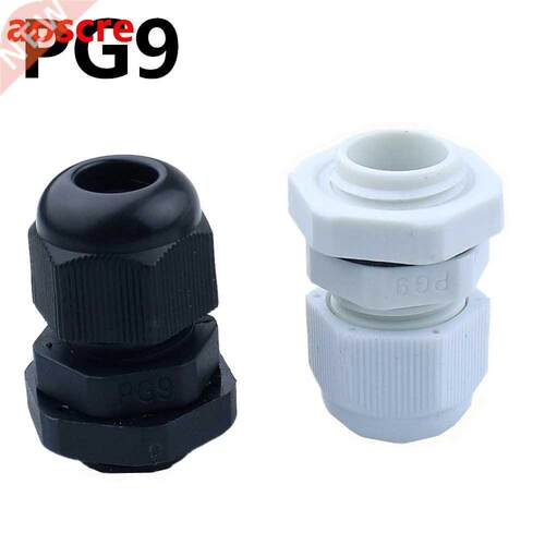 10PCS High Quality IP68 PG9 4-8MM Waterproof Nylon Cable Gla