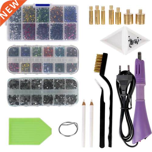 Rhinestone Heat-fix Tool Gun Hot Fix Rhinestones Set