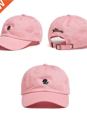 Women's Baseball Cap Flower Small Embroidery Caps Adjustable