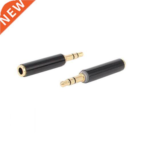 Gold Plated 3.5mm TRS Male to Female TRRS Audio Stereo Adapt