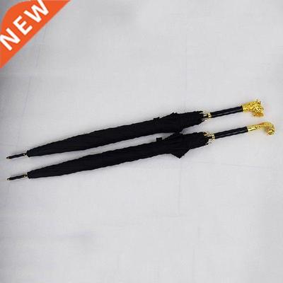 Luxury Strong Aesthetic Umbrellas Heavy Rains Black