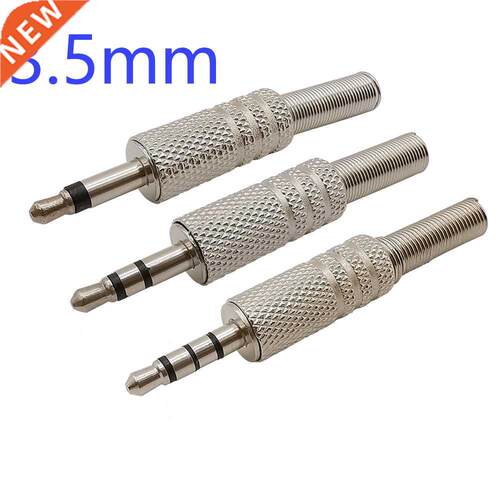 1/2/5Pcs Replacement 3.5mm Male Plug Soldering Repair Connec