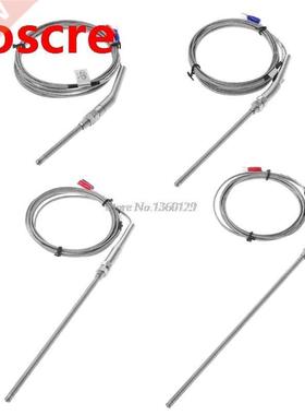 2m K Type Thermocouple Probe 50mm/100mm/150mm/200mm Stainles