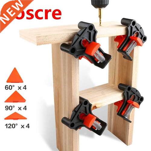 4Pcs Wood Angle Clamps 60/90/120 Degree Woodworking Corner C