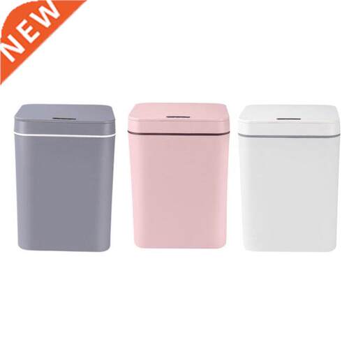 16L Intelligent Trash Can Automatic Sensor Dustbin USB Charg