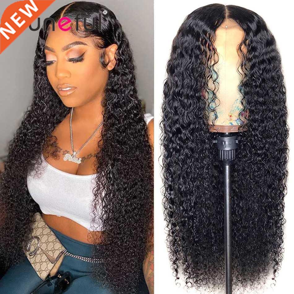 HD Transparent 13x4 Curly Lace Front Human Hair Wigs 4x4 5x5