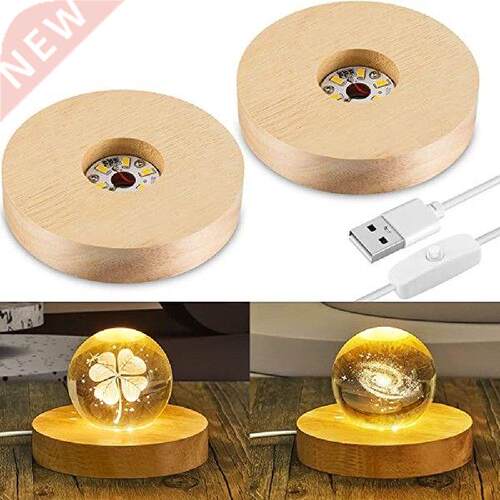 4 inch Round Display Pedestal Led Lights Display Base
