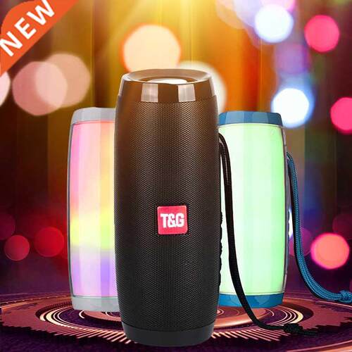 LED Speaker Portable Bluetooth Wireless Sound Box Outdoor Ba