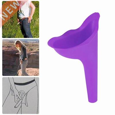 1PC Portable Women Camping Urine Device Funnel Urinal Female