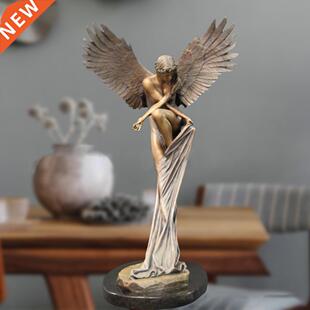 ngel Redemption Sttue Model Hnde Resin Living Room