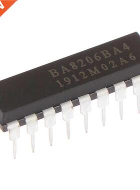 1Pcs BA8206BA4 BA8206BA4K Fan Power Chip Integrated DIP-18