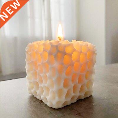 Square Honeycomb Pattern Candle Mold Cylindrical Scented