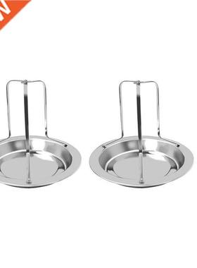 Durable Chicken Roaster Rack Holder Roasting Pan Tray Cookin