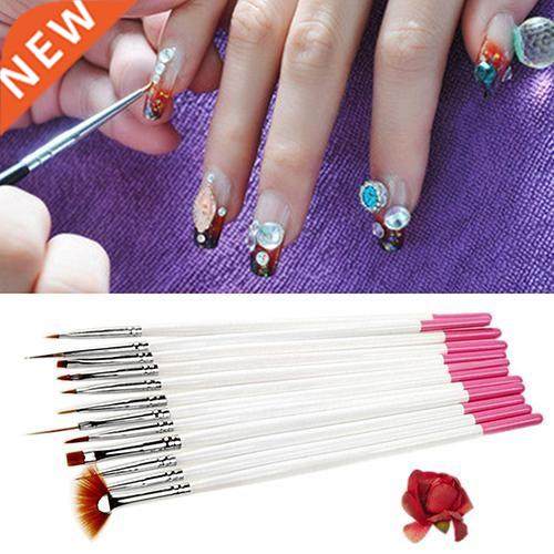 12x Nil rt Polish Pinting Drw Pens Brush Tips Tools Set