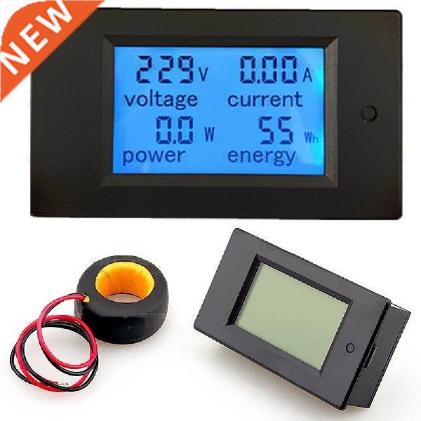 1PC Digital Panel Meter AC 80-260V 100A 4IN1 voltage