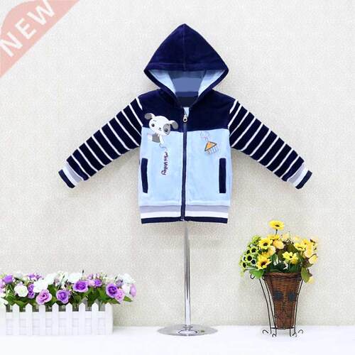 Baby Boys Blouse Velour Long Sleeve Children Children Coats
