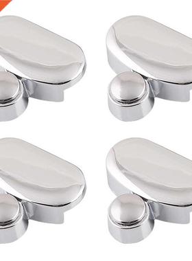 4pcs Mirror Clip Glass Clamp Fixed Fitting Bathroom Accessor