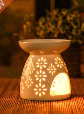 Essential Oil Burner Fragance Candle Holder Lamp Tea House