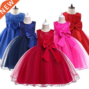 Grl Flower Prncess Dress Chldren Summer Tutu Weddng Brt
