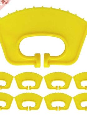 10 pièces plastique veau sevrage jaune vache nez &eac
