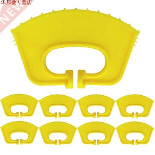 10 pièces plastique veau sevrage jaune vache nez &eac