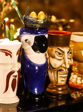 2021 New Water Cup Mugs Funny Small Totem Patterns Wine