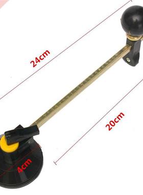 40cm Glass Cutter 6 Wheel compasses Circular Cutting With Su