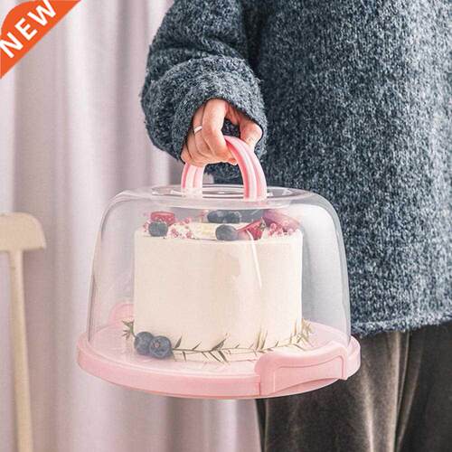 6/8/10 inch Portable Cake Box Portable Waterproof Plastic