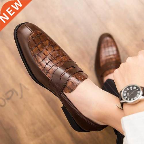 Luxurious Mens Casual Shoes Fashion Low Heel Men's Shoes Men