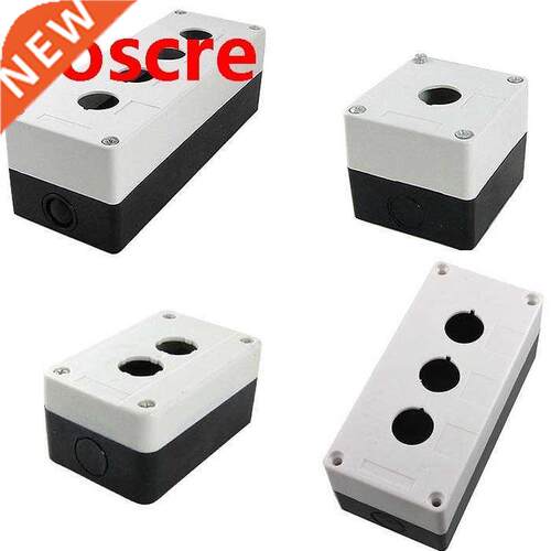Control Station Plastic 1 Holes Push Button Swith Case Box