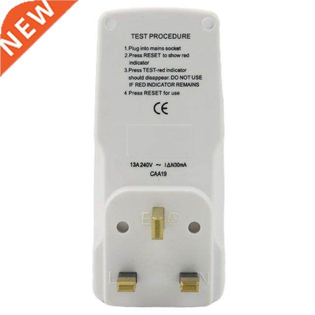 UK 13A Converter Socket Safety Smart Home Circuit Breaker Cu