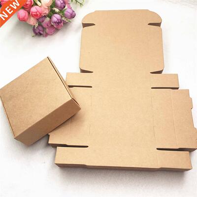 20pcs/lot 9 size Kraft Aircraft gift Packaging Box 3 color C