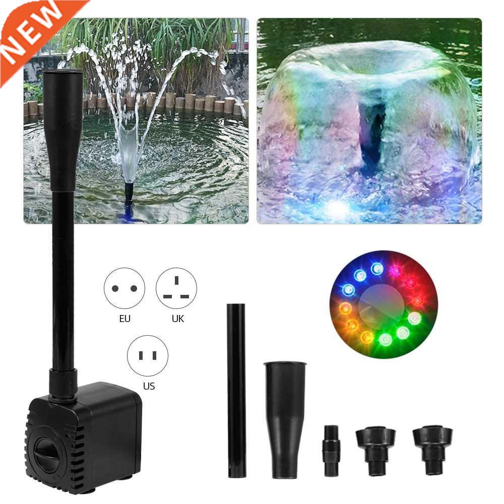 10W/15W ltra-Quiet Submersible Water Fountain Pump Fish ank