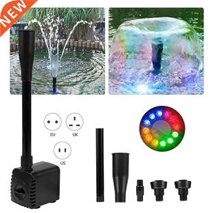 10W/15W ltra-Quiet Submersible Water Fountain Pump Fish ank
