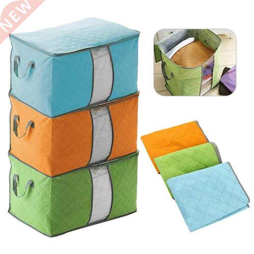 Hot Sale Folding Storage Bag Clothes Blanket Quilt Closet S