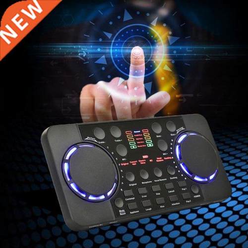 V300 Pro Live Streaming Sound Card 10 Sound Bluetooth Compat