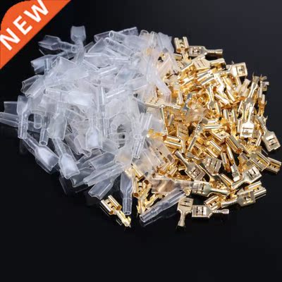 150Pairs Crimping Terminals 2.8/4.8/6.mm Insulated Sleeve F