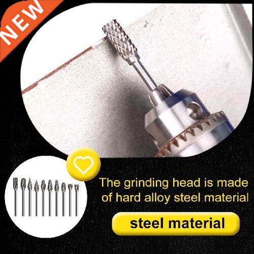 10 Pieces Rotary Grinding Head Sanding Milling Stone