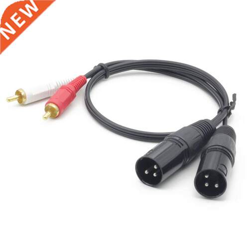 RCA Female to 2RCA Male Audio Video Mic Cale 1.5M
