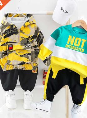 New Kids Clothes ay oys Costume Letter Tracksuit Tops Pan