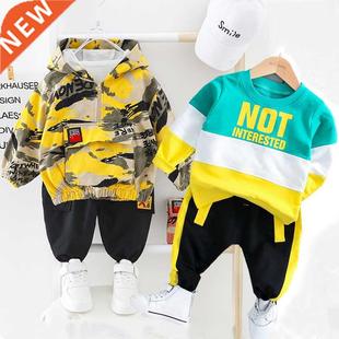 New Kids Clothes ay oys Costume Letter Tracksuit Tops Pan