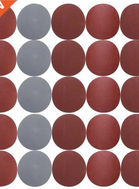 25pcs/Set 5 Inch Round Sandpaper Disk Sand Sheets Grit 800/1